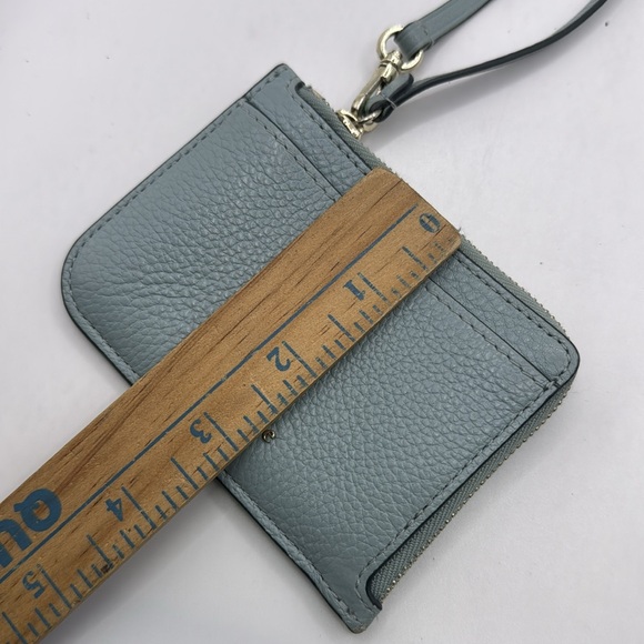 Kate Spade Jackson Blue Wristlet Small Card Holder Purse Wallet - Picture 11 of 12